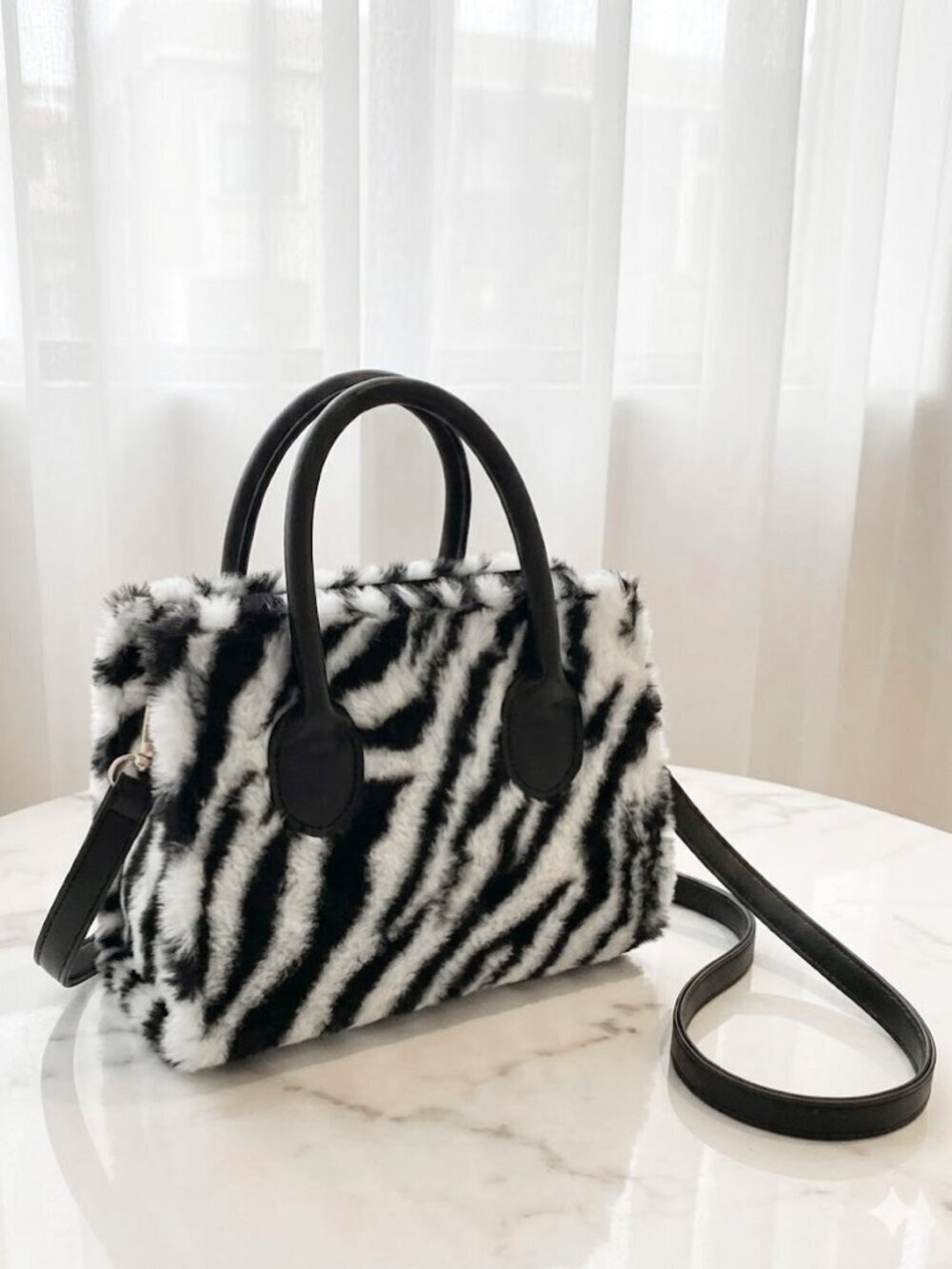  Zebra Small Female Animal Print Handbag